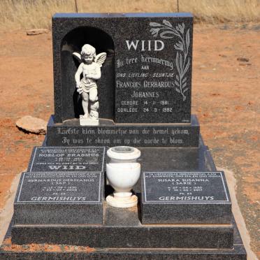 GERMISHUYS Bernardus Hermanus 1930-2008 &amp; Susara Susanna 1930-2017 :: WIID Roelof Erasmus 1954-2011