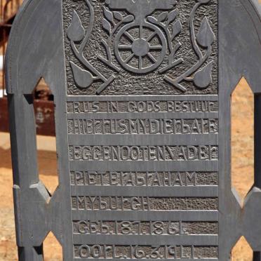 MYBURGH Pieter Abraham 1864-1941