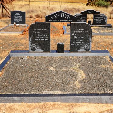 DYK Theunis Johannes 1910-1995, van &amp; Maria Magdalena Isabella 1914-1984