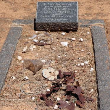 VENTER Anna Elizabeth Gezina nee JOUBERT 1875-1948