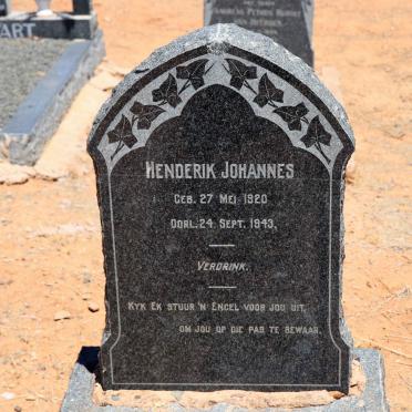 ? Henderik Johannes 1920-1943