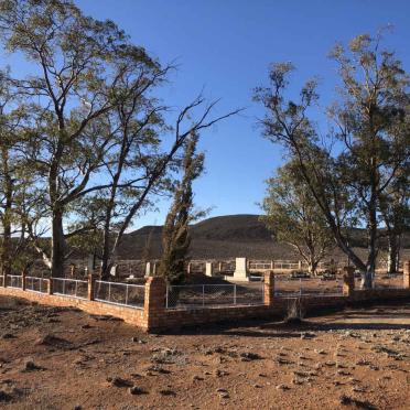 Northern Cape, CALVINIA district, Rodegora, Jangora, farm cemetery