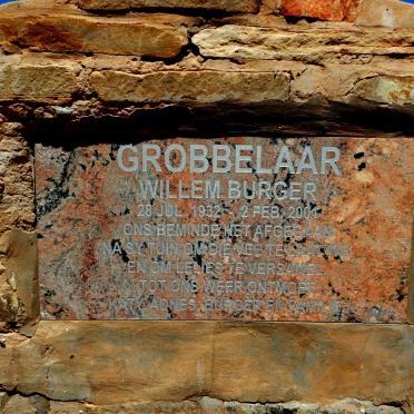 GROBBELAAR Willem Burger 1932-2001