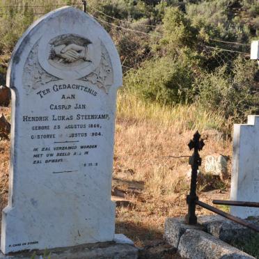 Northern Cape, CALVINIA district, Elandsfontein 897, farm cemetery