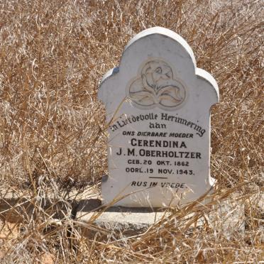 OBERHOLTZER Gerendina J.M. 1862-1943