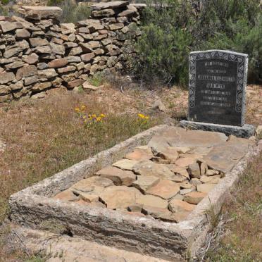 Northern Cape, CALVINIA district, Roggeveldberge, Matjes Kloof 900, farm cemetery