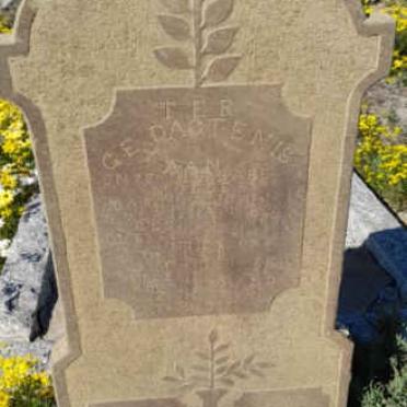 Northern Cape, CALVINIA district, Hantam, Groot Vlakte 586, Groot Toren, farm cemetery