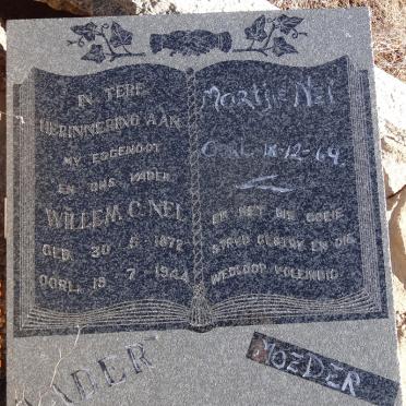 NEL Willem C. 1872-1944 &amp; Martjie -1969