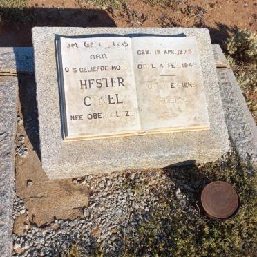 NEL Hester C. nee OBERHOLTZER 1879-1949