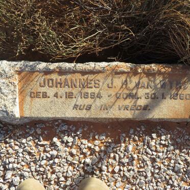 WYK Johannes J.P., van 1894-1960