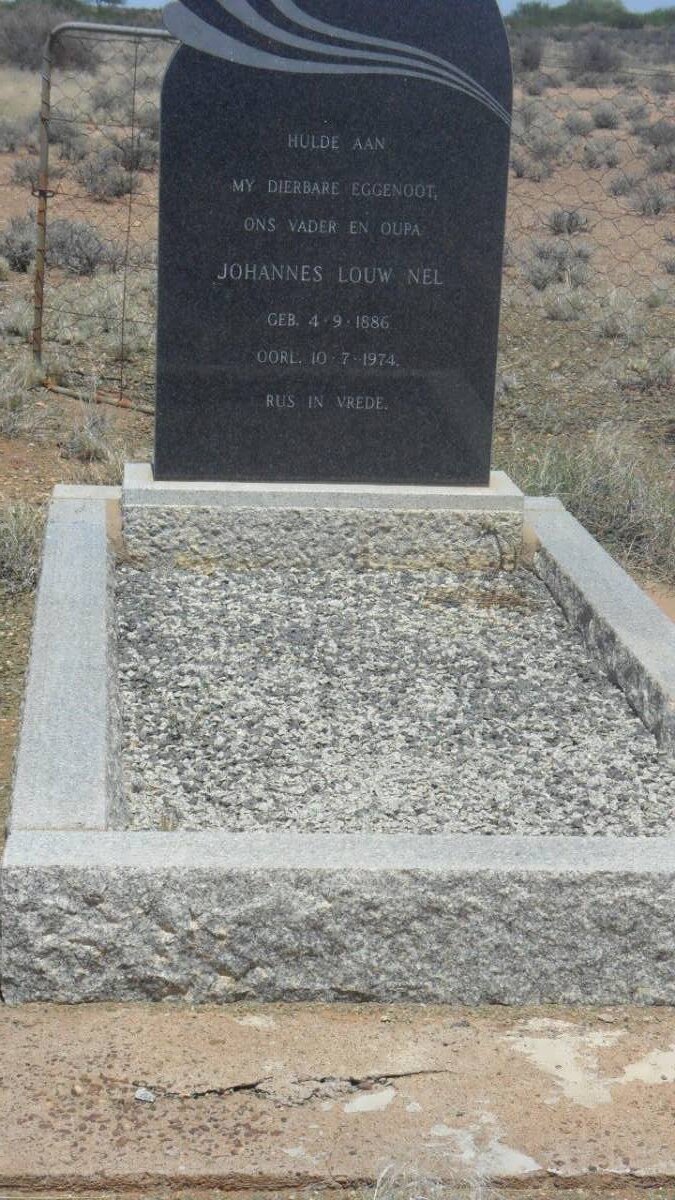 NEL Johannes Louw 1886-1974