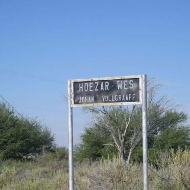 Northern Cape, CALVINIA district, Hoezar-West, farm cemetery