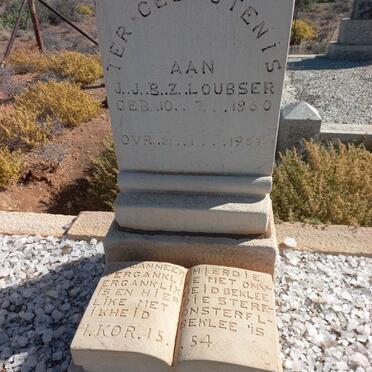 LOUBSER J.J.B.Z. 1860-1957