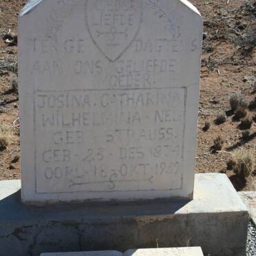 NEL Josina Catharina Wilhelmina nee STRAUSS 1874-1939