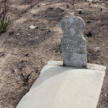 Northern Cape, CALVINIA district, Tankwa Karoo National Park, Kleinfontein 1027_1, fenced farm cemetery