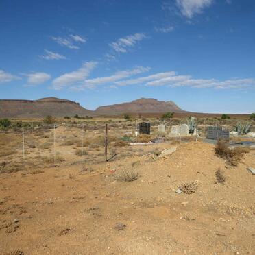 Northern Cape, CALVINIA district, Calvinia, Onwetende Fontein 743, Onder-Downes, farm cemetery