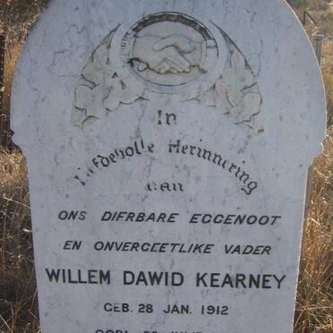 KEARNEY Willem Dawid 1912-1950