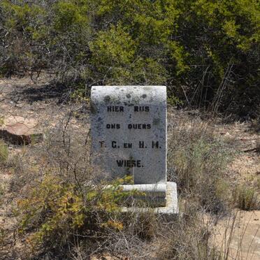 WIESE T.G. &amp; H.M.