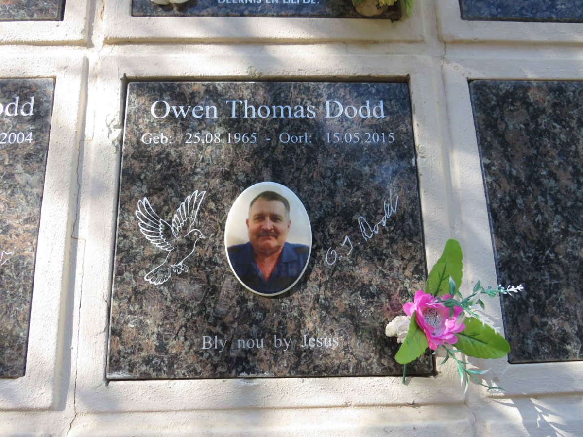 DODD Owen Thomas 1965-2015