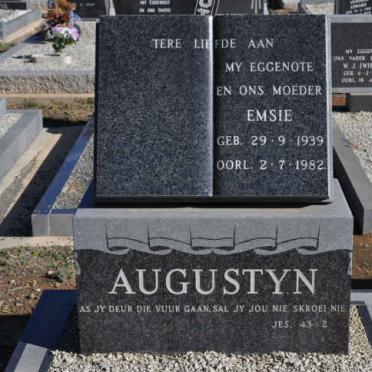 AUGUSTYN Emsie 1939-1982