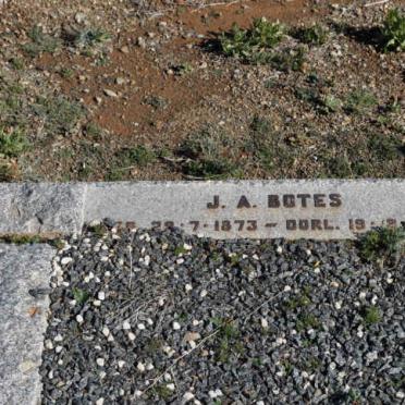 BOTES J.A. 1873-1965
