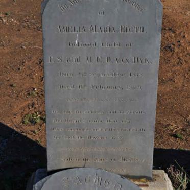 DYK Amelia Maria Edith, van 1875-1879 :: ? Thomas Gilbert Field Walter