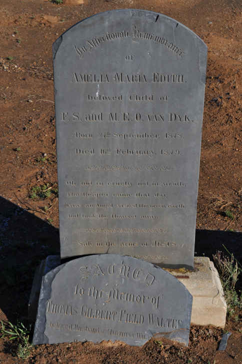 DYK Amelia Maria Edith, van 1875-1879 :: ? Thomas Gilbert Field Walter