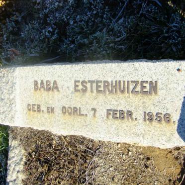 ESTERHUIZEN Baba 1956-1956