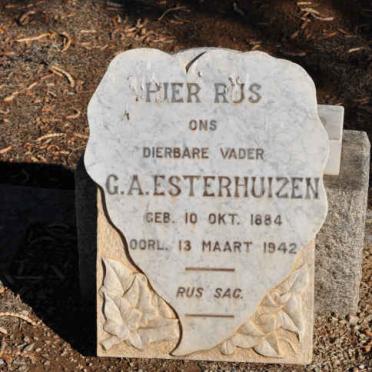 ESTERHUIZEN G.A. 1884-1942