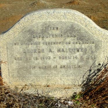 HALLOWES George A. 1903-1948