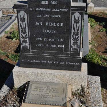 LOOTS Jan Hendrik 1919-1961