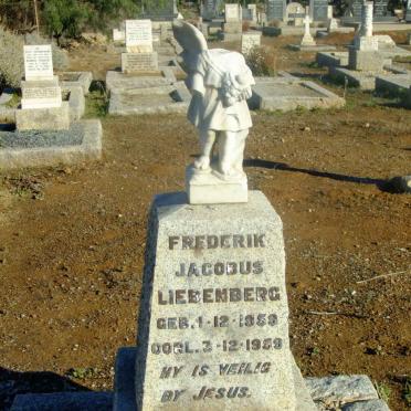 LIEBENBERG Frederik Jacobus 1959-1959