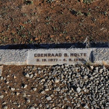 NOLTE Coenraad B. 1877-1946