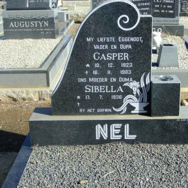NEL Casper 1923-1983 &amp; Sibella 1936-