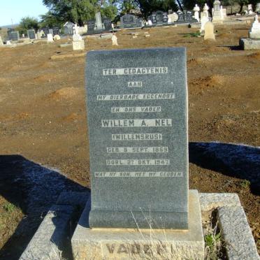 NEL Willem A. 1869-1947