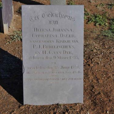 REDELINGHUYS Helena Johanna Catharina Osler 1875-1876