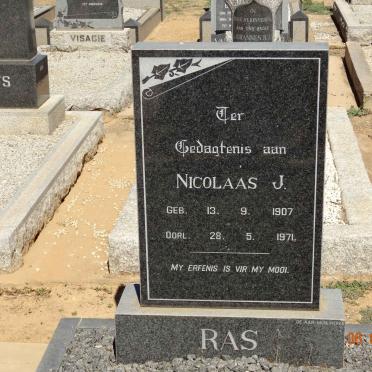 RAS Nicolaas J. 1907-1971