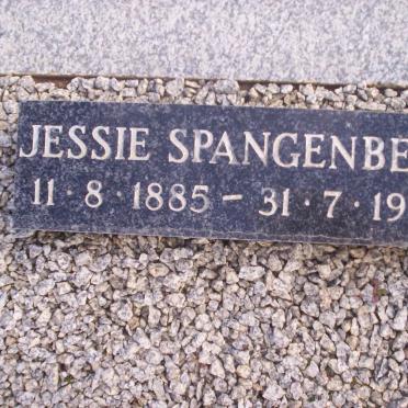 SPANGENBERG Jessie 1885-1979