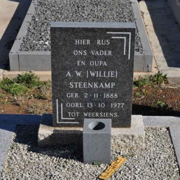 STEENKAMP A.W. 1888-1977