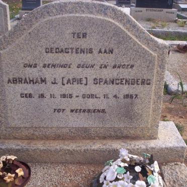 SPANGENBERG Abraham J. 1915-1957