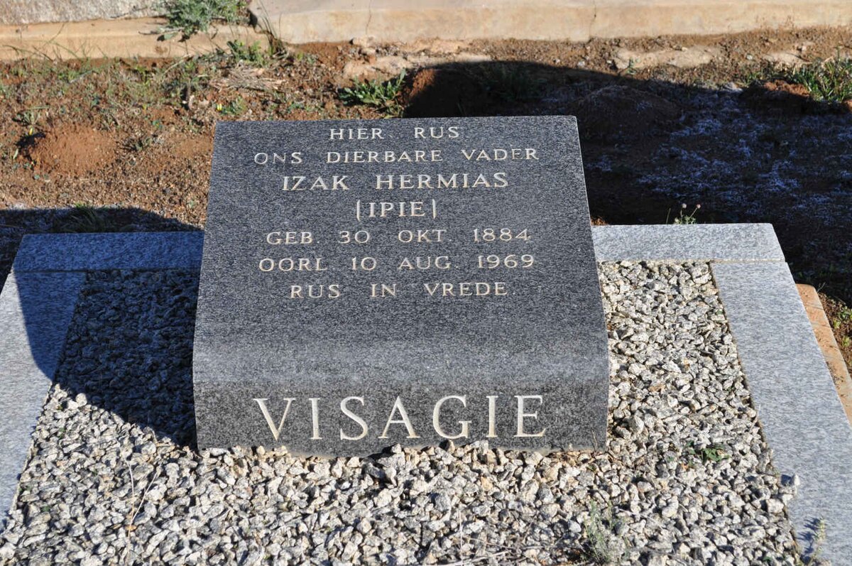 VISAGIE Izak Hermias 1884-1969