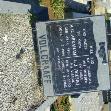 VOLLGRAAFF Abraham G. 1892-1986 &amp; L.J. VISAGIE 1890-1980