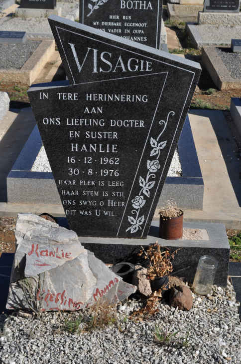 VISAGIE Hanlie 1962-1976