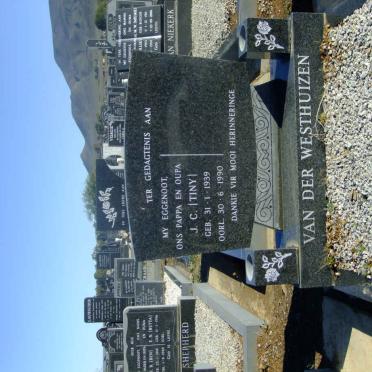 WESTHUIZEN J.C., van der 1939-1990