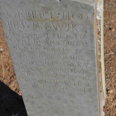 WIJK Gerret Jacobus, van 1818-1885