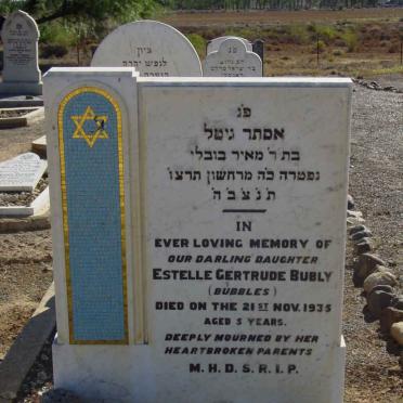 BUBLY Estelle Gertrude -1935