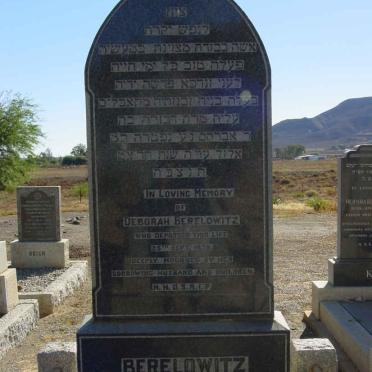 BERELOWITZ Deborah -1938