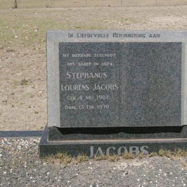 JACOBS Stephanus Lourens 1902-1970