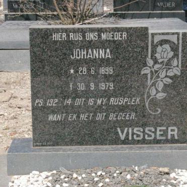 VISSER Johanna 1899-1979