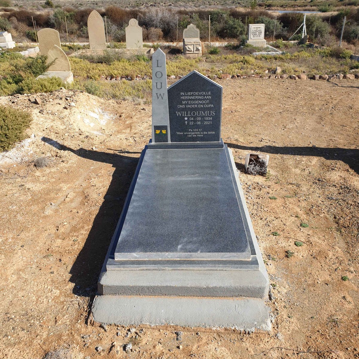 LOUW Willoumus 1934-2021